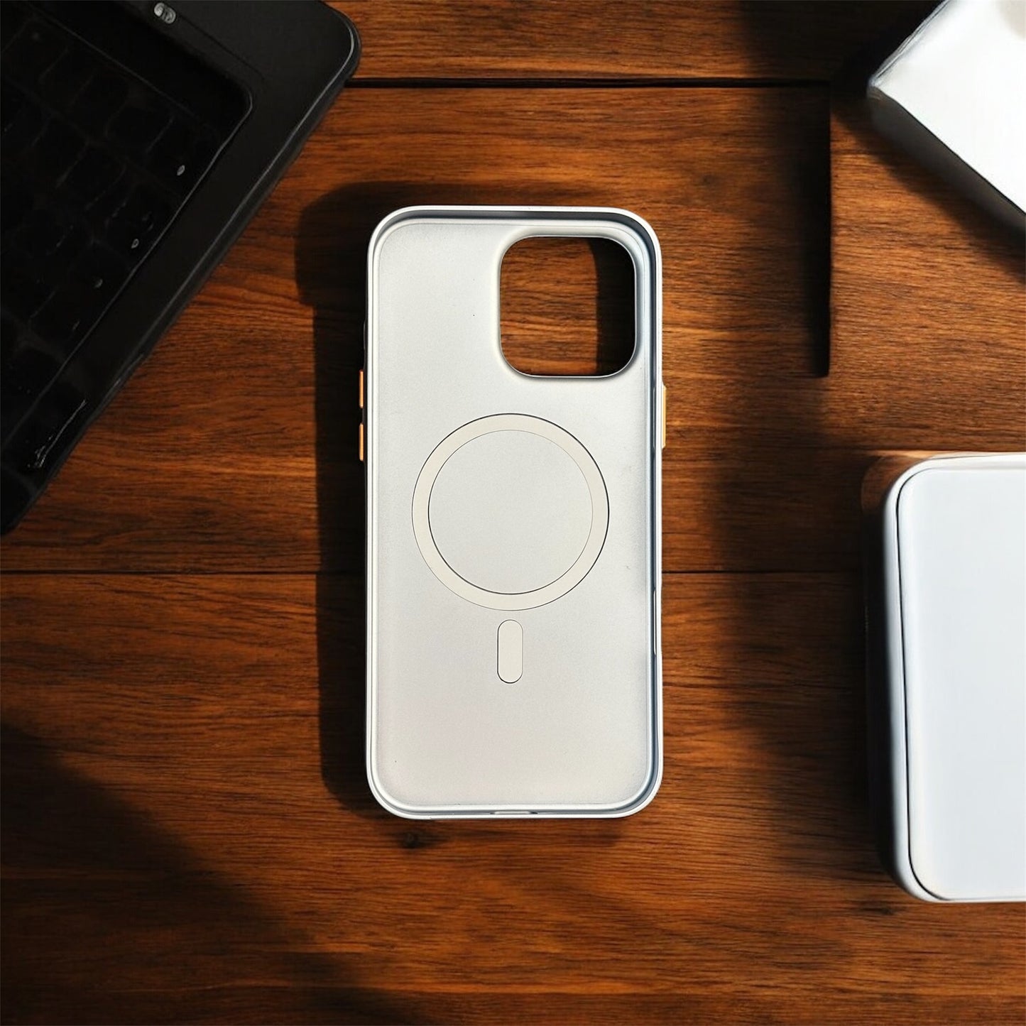 Premium Mobilskal iPhone i metall Silver