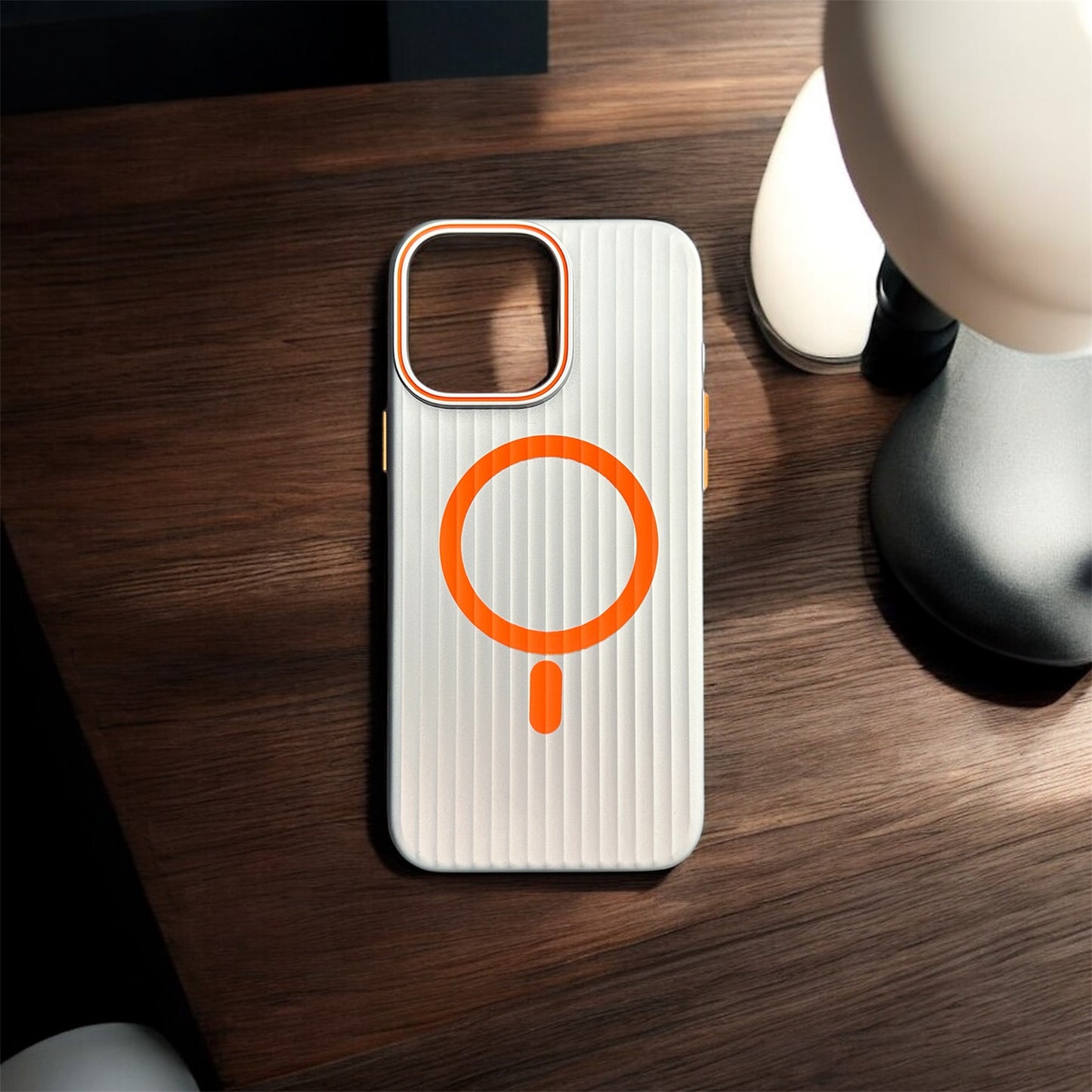 Premium Mobilskal iPhone i metall Silver