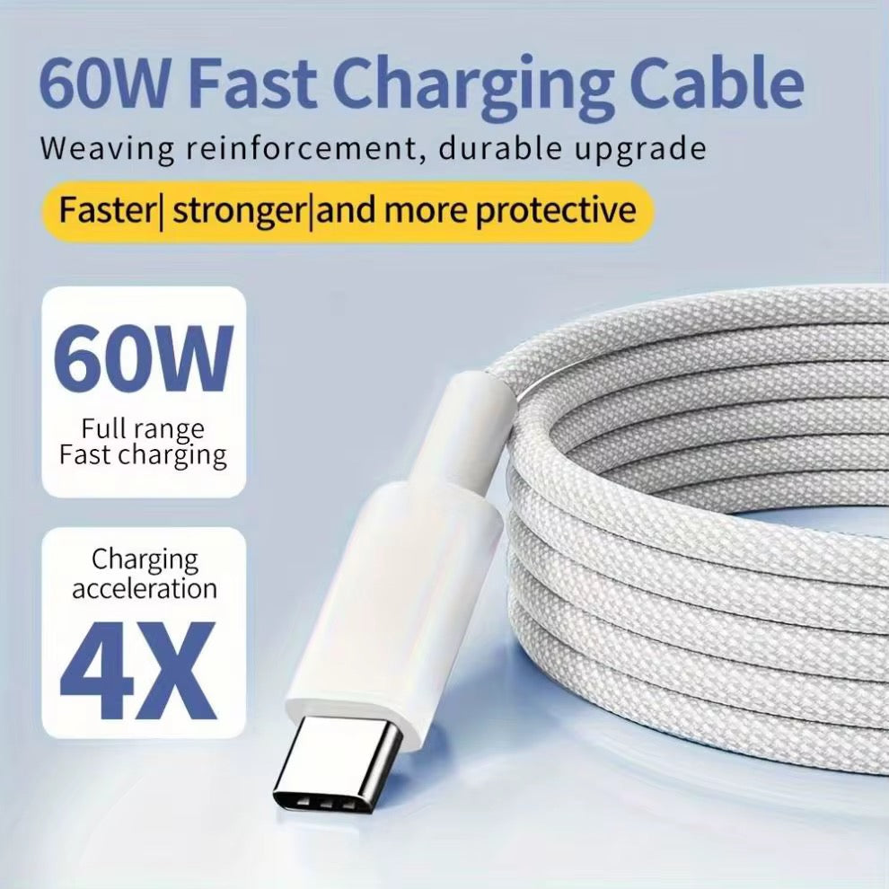 USB-C till USB-C Laddningskabel