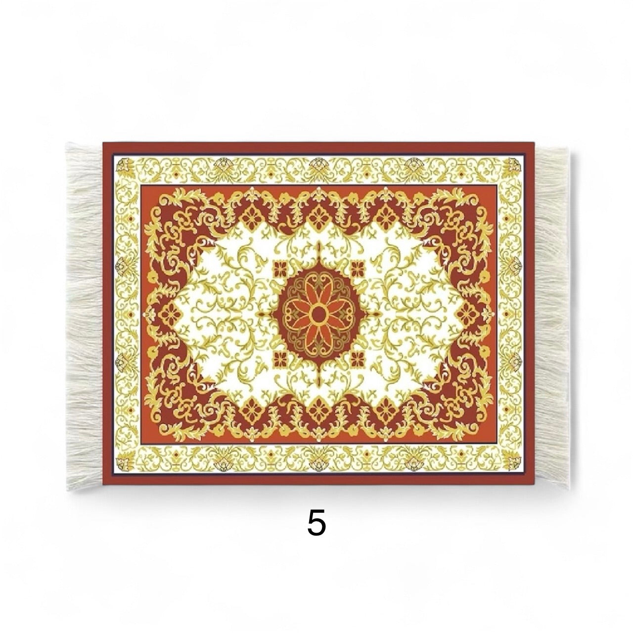 Orientalisk musmatta med tofsar