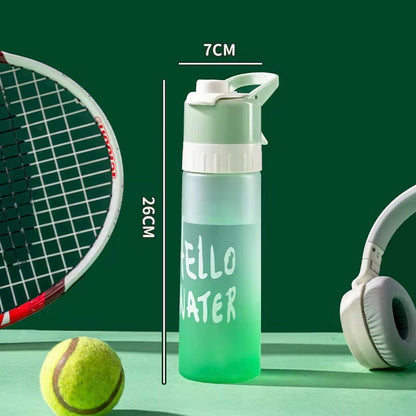 Vattenflaska med Sprayfunktion