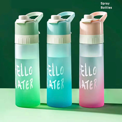 Vattenflaska med Sprayfunktion