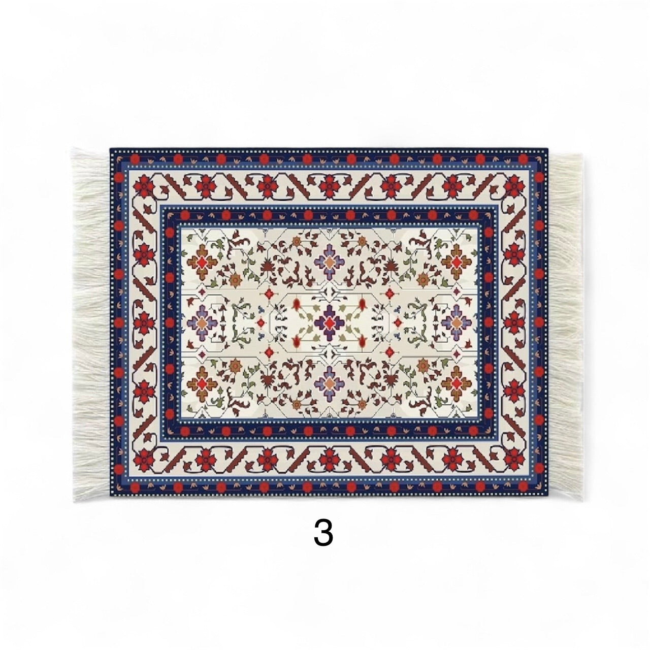 Orientalisk musmatta med tofsar