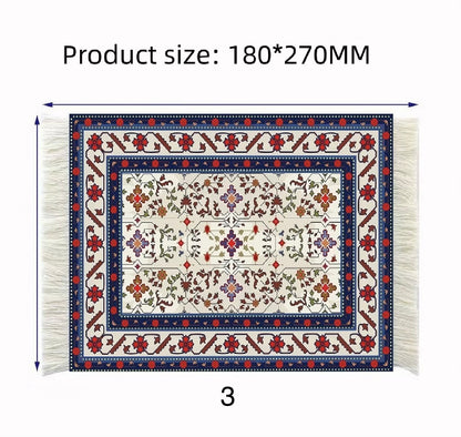 Orientalisk musmatta med tofsar
