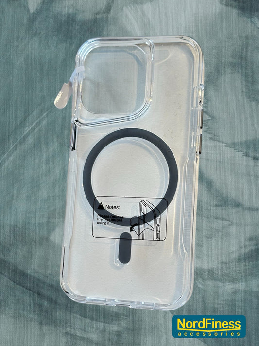 Transparent mobilskal med MagSafe