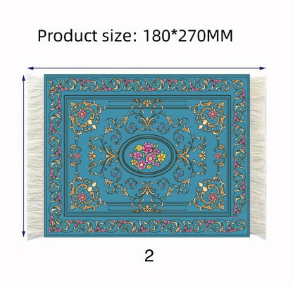 Orientalisk musmatta med tofsar