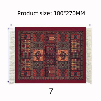 Orientalisk musmatta med tofsar