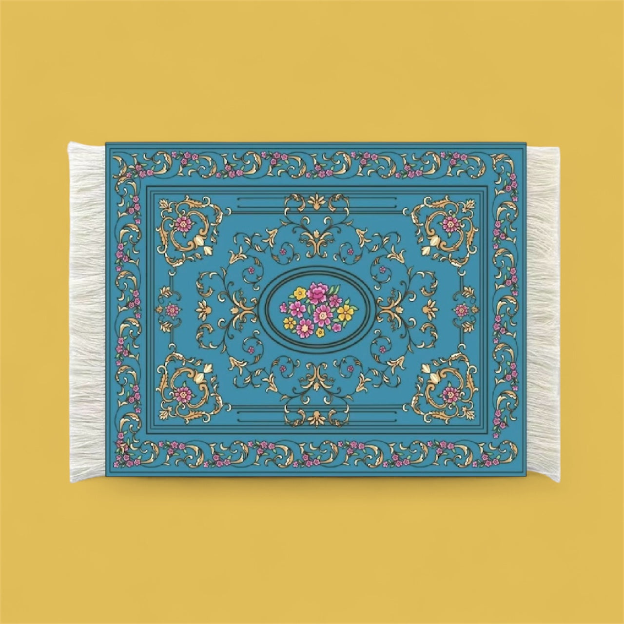 Orientalisk musmatta med tofsar