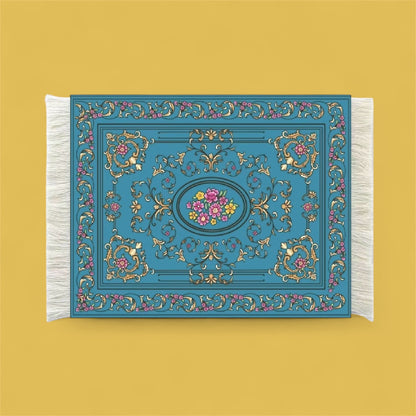 Orientalisk musmatta med tofsar