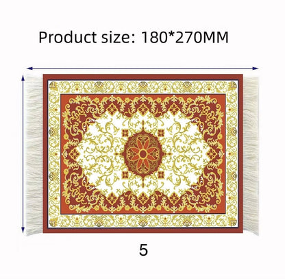 Orientalisk musmatta med tofsar