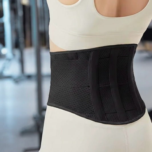 Ryggstöd med fem stödskenor – för ländrygg och midja