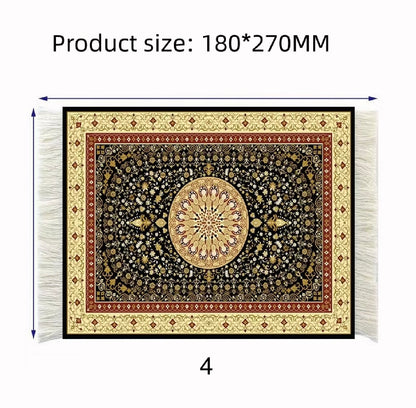Orientalisk musmatta med tofsar