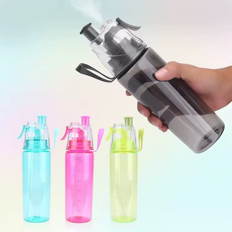 Vattenflaska med Sprayfunktion